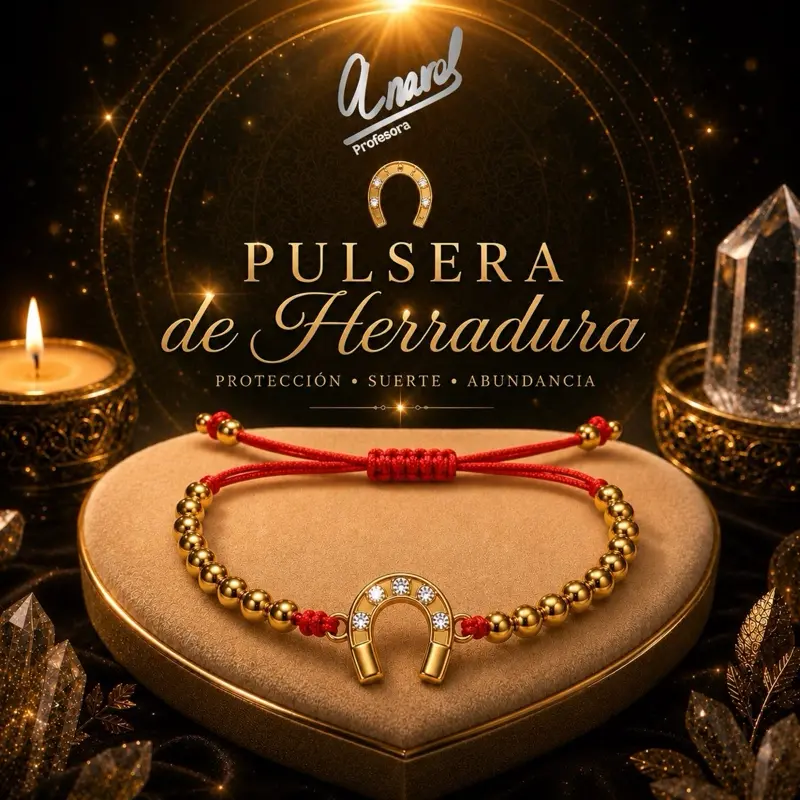 PULSERA DE HERRADURA - HORSESHOE BRACELET