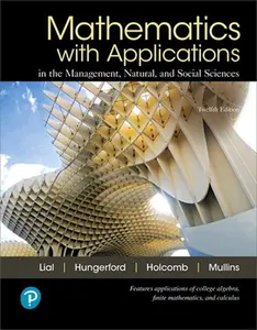 USED-Mathematics with Applications in the Management, Natural, and Social Sciences by Lial, Margaret (Hardcover)