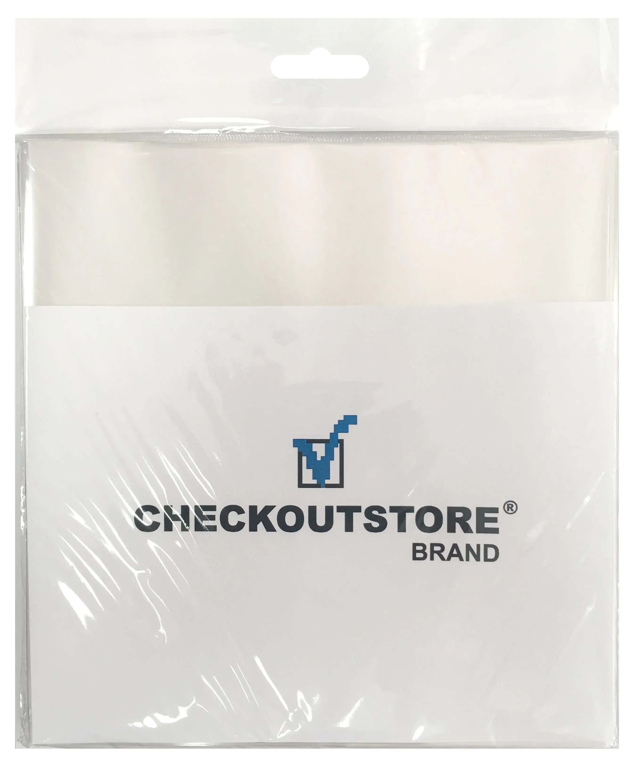 Clear Plastic OPP for 7" Vinyl 45 RPM Record Album Covers Budget (Outer Sleeves)