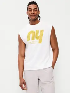 Old Navy Men's Heavyweight Cropped Boxy Muscle Tank