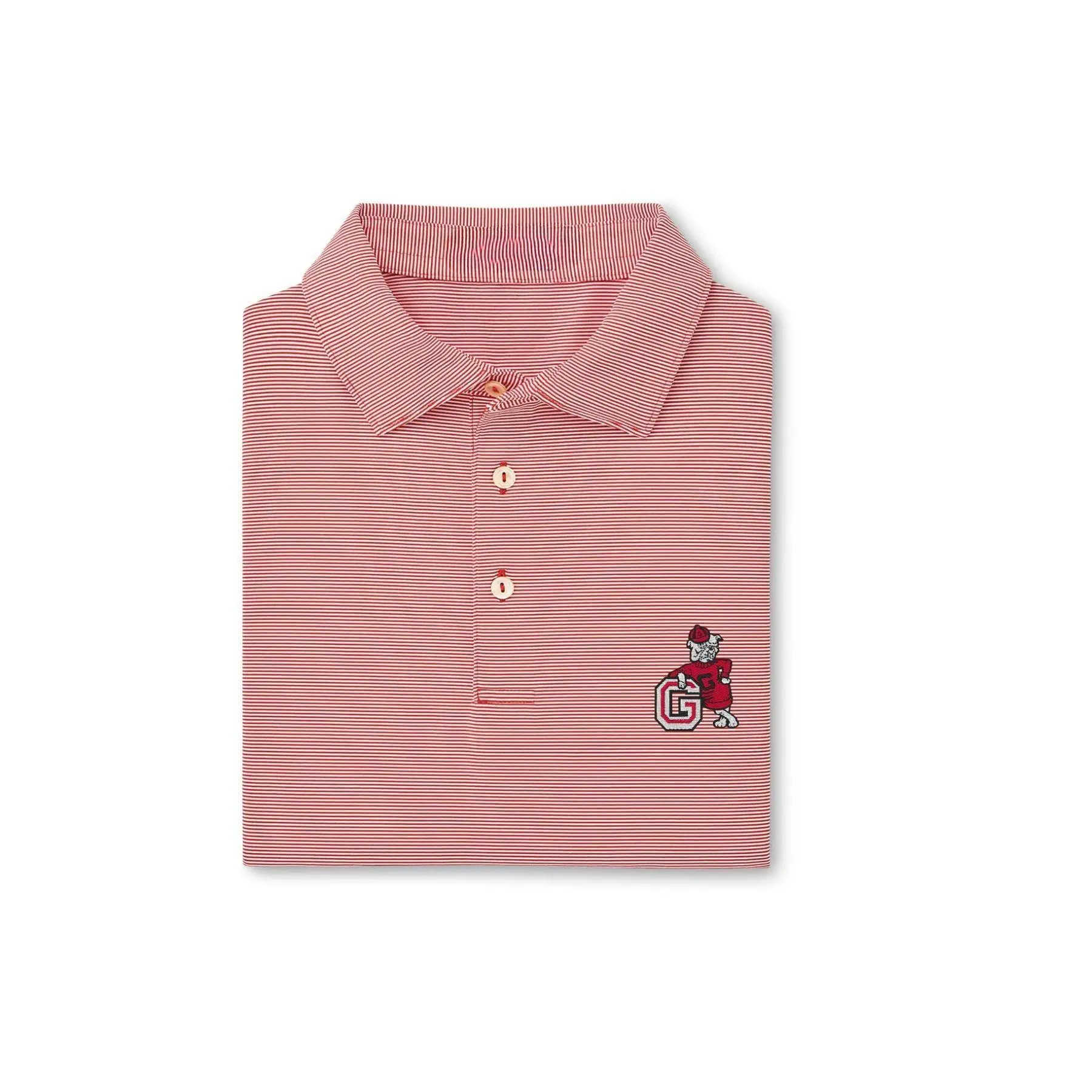 Vintage Dawg Beau Performance Polo - Men's Golf Polo Shirt, Breathable Moisture Wicking Stretch Short Sleeve Casual Business Shirt