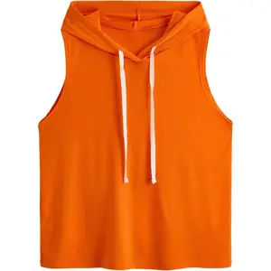 Women's Workout Tank Tops Sleeveless Running Athletic Hoodie Sports Gym Exercise Tops Dance ClothesGift