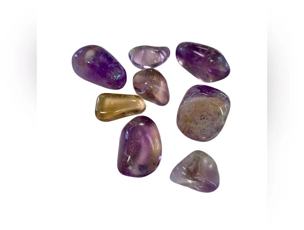 Ametrine Tumbled Stone Rare