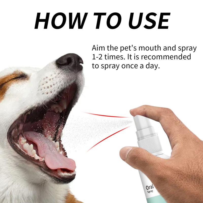 Pet Mint Fresh Breath Spray/Clean Your Dog's Bad Breath