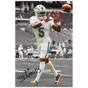 Jalen Ramsey Sports Poster Canvas Poster Wall Art Decor Print Picture Paintings for Living Room Bedroom Decoration