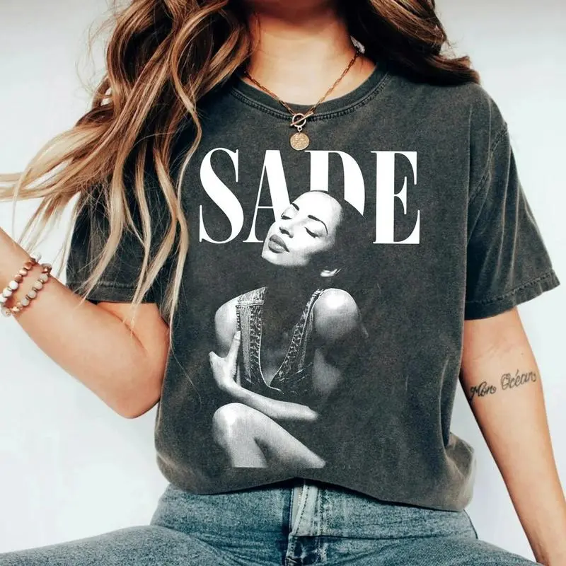 Sade Love Deluxe Shirt, Sade Adu Vintage 90s Graphic Shirt, Sade Album Cover Shirt, Sade Oversized Shirt, Gift For Her, Sade Tour Shirt