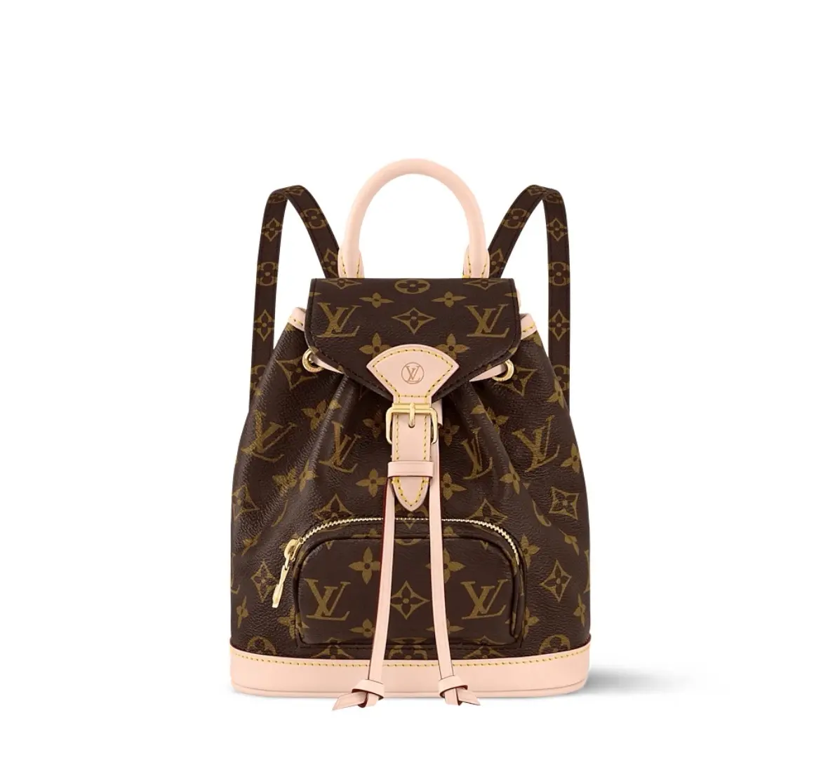 Pre-owned Louis Vuitton Montsouris Monogram Mini Backpack, Chip Version【2604210M】