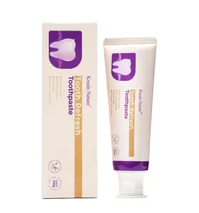 Kreain Nature Tooth Refresh Toothpaste 100g (3.52oz) Natural Formula for Fresh Breath & Gentle Cleaning -  Appropriate for Sensitive Teeth - for Adult Oral Care Whitening Daily