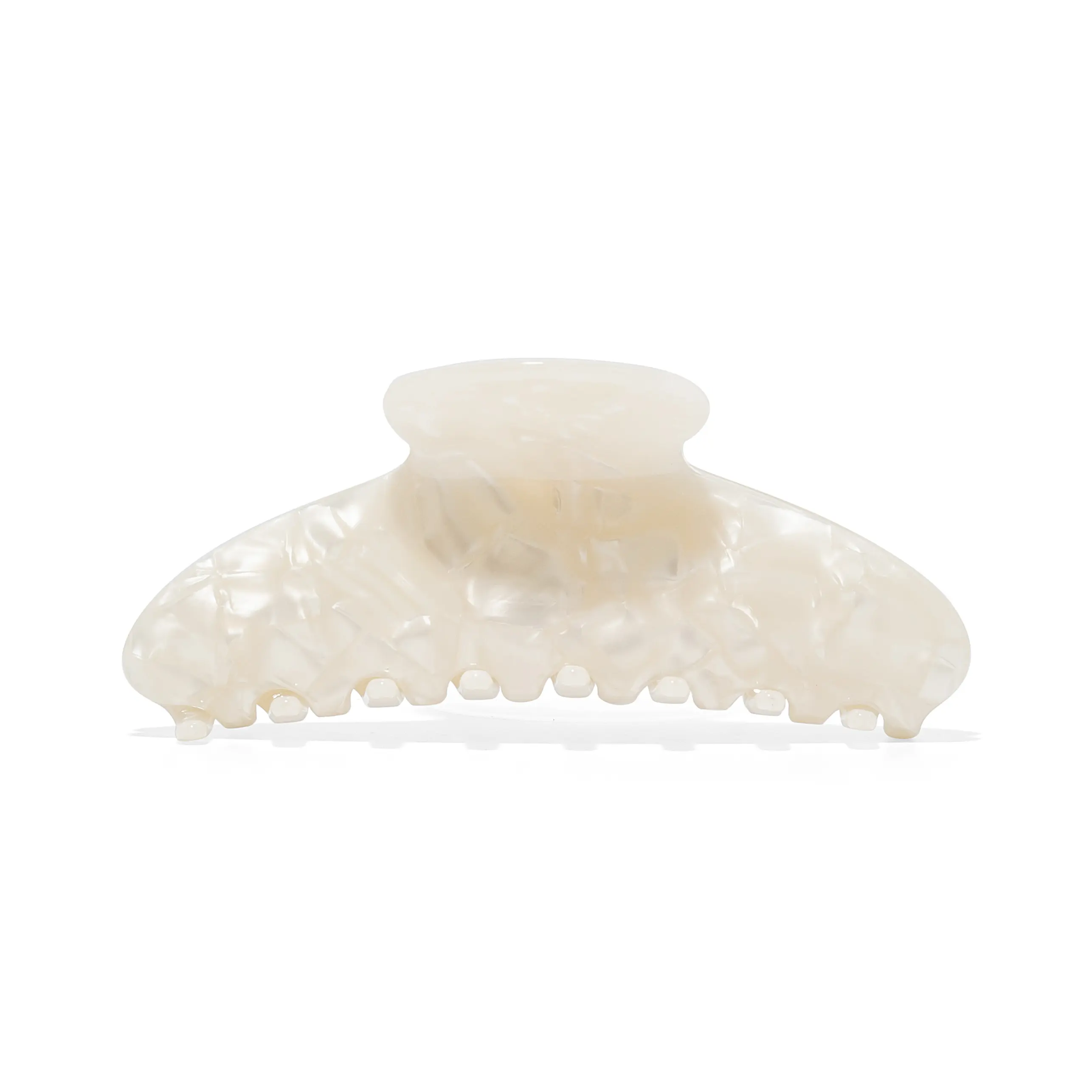 Elegant and Classy Pearl Hair Claw Clip, made from Cellulose Acetate, Durable and Strong Grip