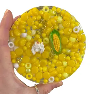 Reusable Picky Pad Shuck Yeah Pick Limited Edition Handcrafted Biodegradable Remelts 30+ Times Colorful Beads OT Friendly Calming Sensory Fidget for Focus