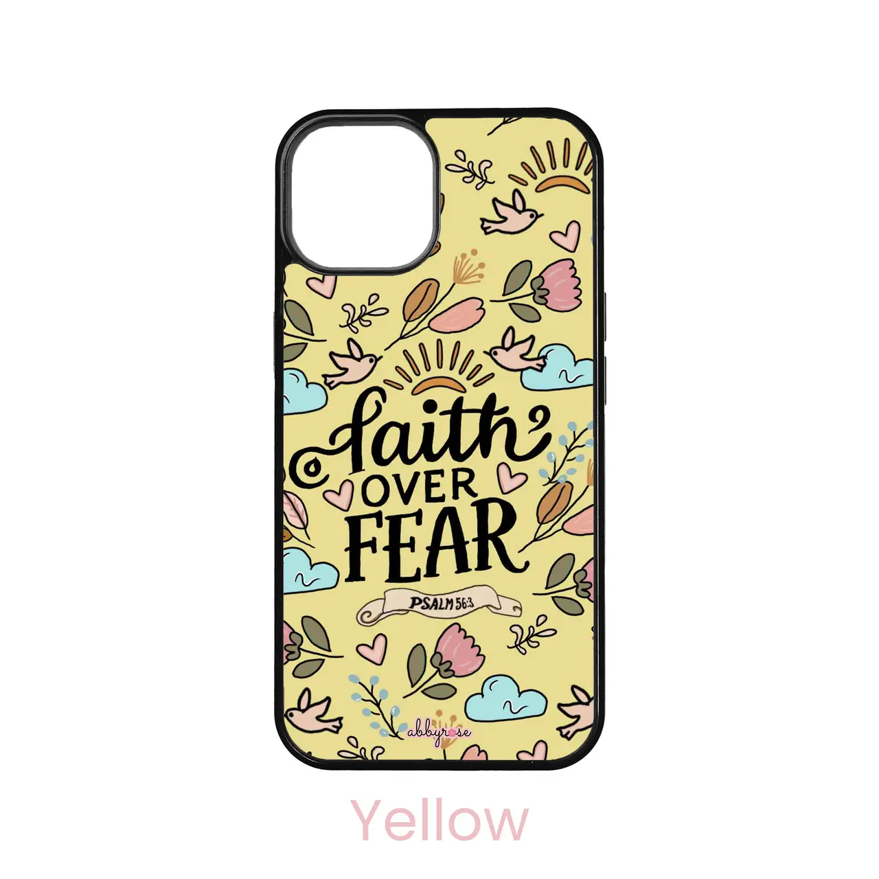 abbyrose Faith Over Fear iPhone Case