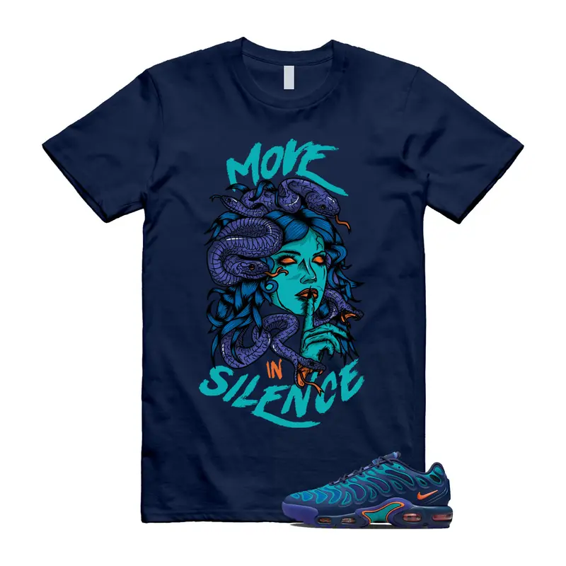 Air Max Plus Drift Midnight Navy Total Orange Dusty Cactus T Shirt Match MIS