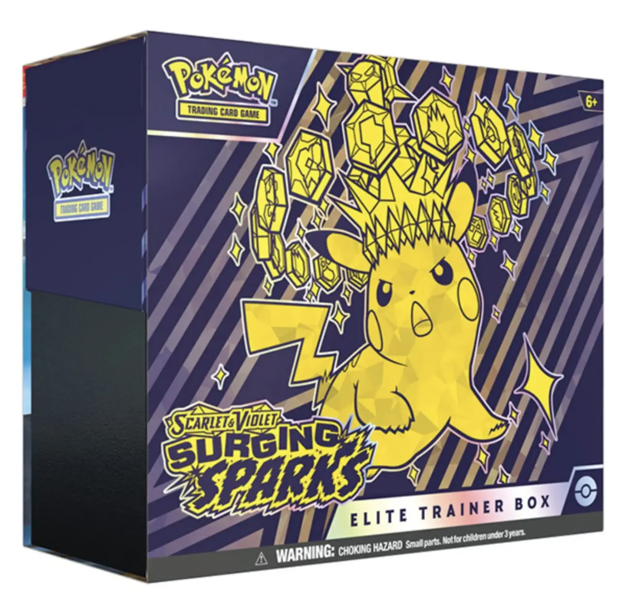 Pokémon TCG Surging Sparks Elite Trainer Box – Factory Sealed