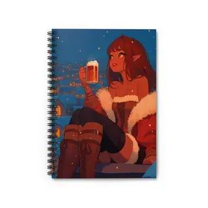DND Elf Spiral Notebook - Ruled Line