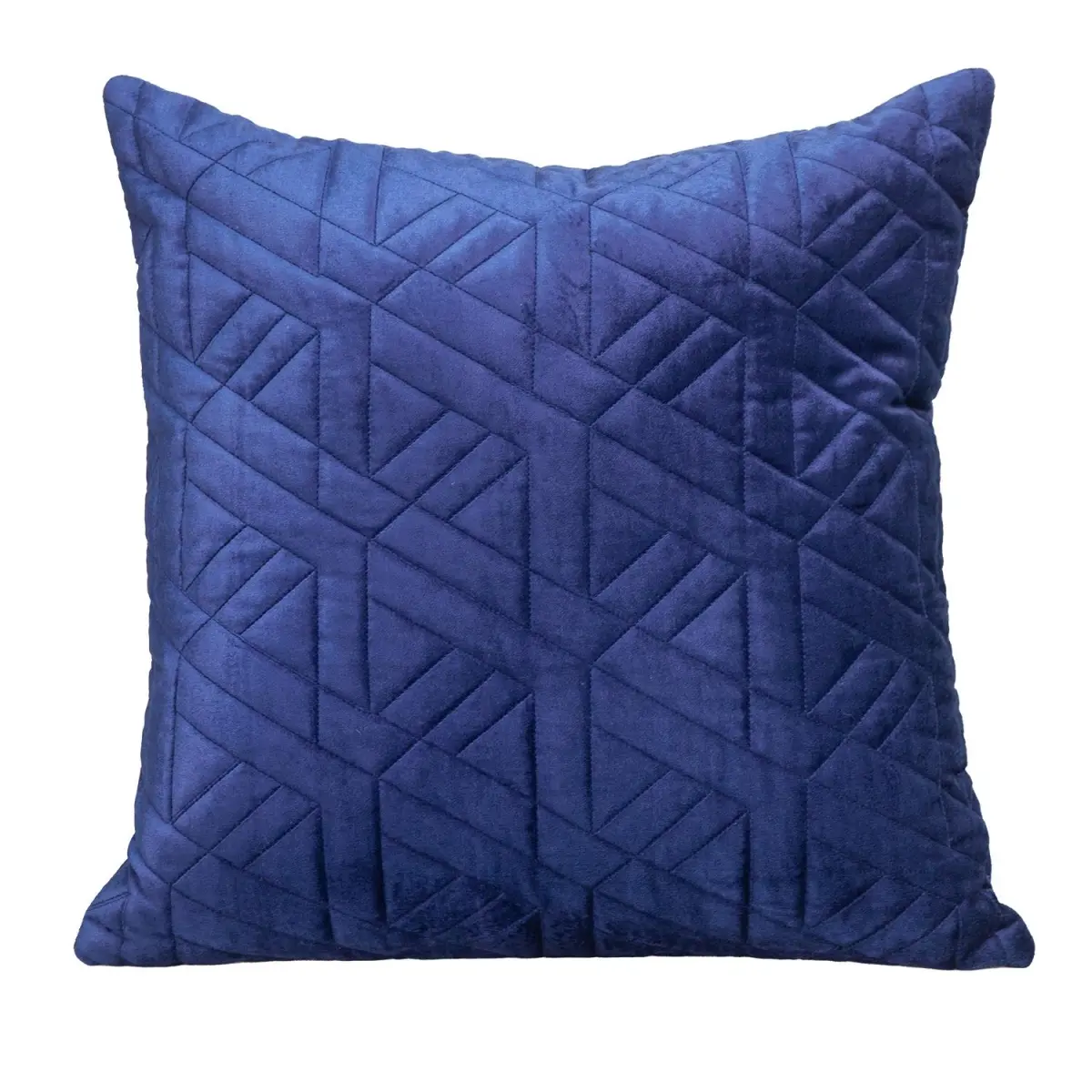 Parkland Collection PILL21398P Delta Transitional Lightweight Square Throw Pillow Cushion - Cotton Blend Woven Fabric, 50% Viscose, Geometric Stitch, Soft Texture, Dry Clean Compatible, Indoor Use, Square Shape
