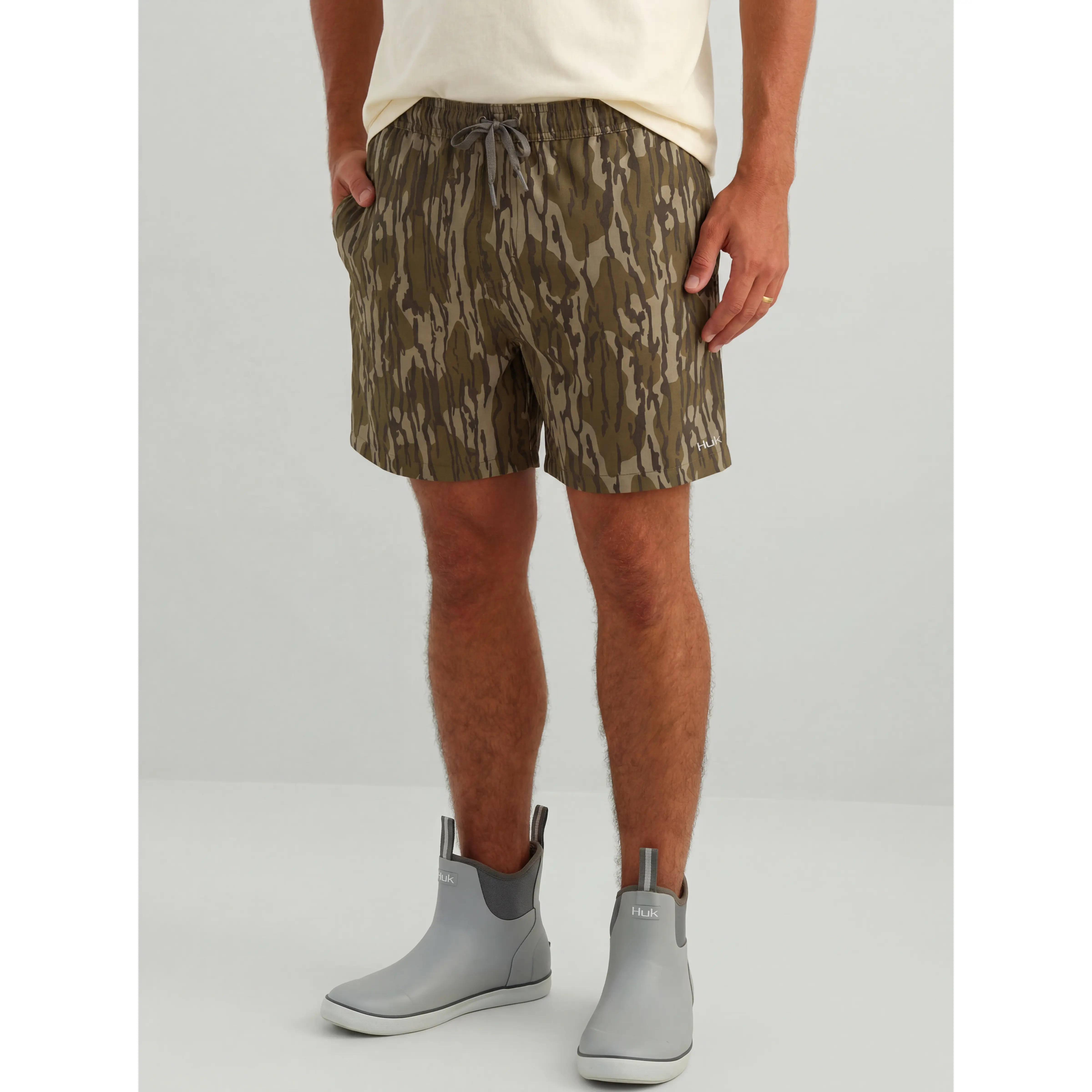 HUK Mossy Oak Pursuit Volley Swim Shorts
