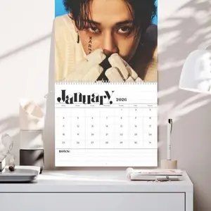 Bang Chan 2026 Wall Calendar - 12 Month Calendar w/ Member Birthdays, Kpop Fan Gift, Kpop Merch, Calendar, STAY Gift