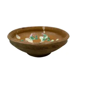 Antique Hungarian Folk Art Decorative Bowl