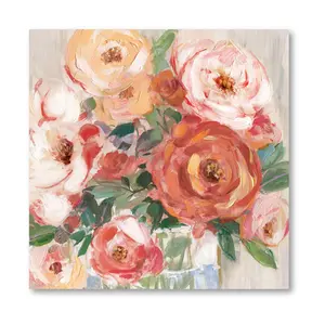 Courtside Market Naive Bouquet II 16" x 16" Canvas Wall Art