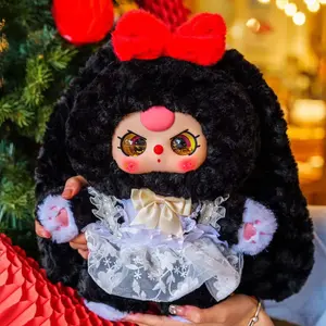 (Black Friday)Confirmed Baby Three V4 Sweet Baby 400% Series Plush Blind Box Ship From US - Random Hair color & Expression & Eye - Fantasy Box Stuffed Animals - Cute Big Dolls in Mystery Style