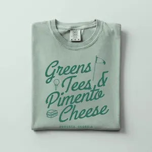 Comfort color Greens Tees Pimento Cheese Shirt, Spring Golf Club Golf Tee, Vintage Golf Shirt, Retro Masters Inspired Tee, Golf Lover Gift, Comfort Colors