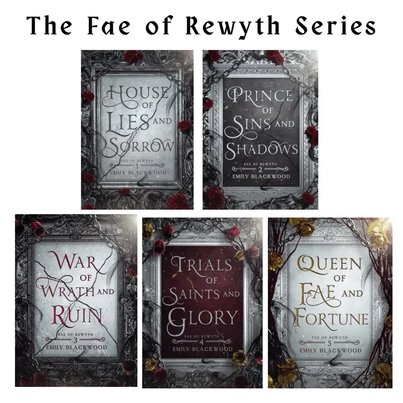 Fae of Rewyth Complete Paperback Bundle (Fae Fantasy Romance Arranged Marriage Enemies to Lovers Series)