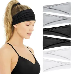 Huachi Headbands for Women Non Slip Workout Gym Headbands for Women Sweat Bands Womens Headbands Hairbands for Women's Hair