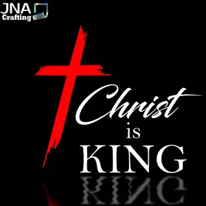 Christ is King Vinyl Decal