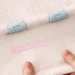 10pcs Bed Sheet Fasteners, Bed Sheet Grippers, Anti-Friction Duvet Cover Clips, Easy to Use, Suitable for Home Bedroom, School Dormitory, Durable Bedding Accessories