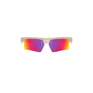 Oakley Bisphaera Speed Rectangular Sunglasses in Sandstorm & Prizm Road