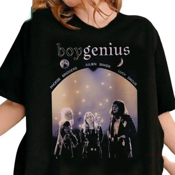 Celebrate Boygenius With Stylish New Shirt Clothing Shortsleeve
