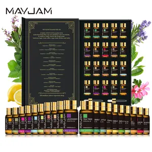 MAYJAM 20pcs Essential Oil Set(No diffuser), Scented Oils for Home Fragrance, Aromatherapy, Air Freshener, Perfume,Candle, Soap,Gifts, Valentine's Day