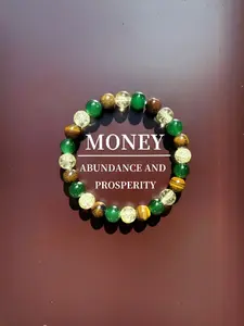 Tiger's Eye Bracelet, 8mm, natural healing crystal, suitable for both men and women, brings good luck, amulet, birthday gift, Christmas gift, Father's Day gift, inspirational gift, relieves anxiety, balances chakras, adjustable strap, elegant and simple b