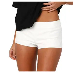 Women Y2k Micro Shorts Sexy Low Rise Skinny Shorts Hot Short Pants Going Out Mini Bottoms Party Streetwear