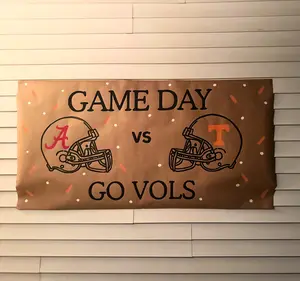 Cherub Paper Co. Hand-painted Custom Kraft Banner for Game Days Premium Paper Sentimental Gifting Home Studio Etsy Shop - Painting Gift