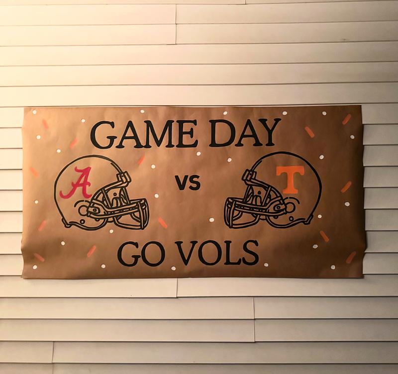 Cherub Paper Co. Hand-painted Custom Kraft Banner for Any Occassion Premium Paper Sentimental Gifting Home Studio Etsy Shop - Personalized Painting Gift for Special Moments