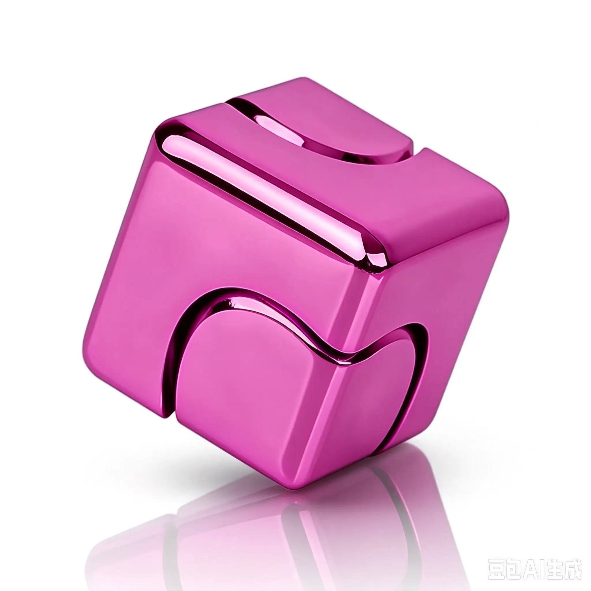 Compact Metal EDC Fidget Cube Spinner - EDC Desk Gadget, ADHD Aid, Stress & Boredom Relief Sensory Toy for 14 Years and Older, Valentine’s Day/Birthdays Gift, Basket Stuffer