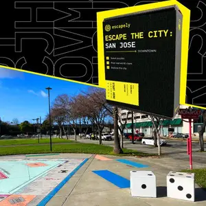 Outdoor Escape Room - Downtown San Jose - Find Clues & Solve Puzzles - Escapely