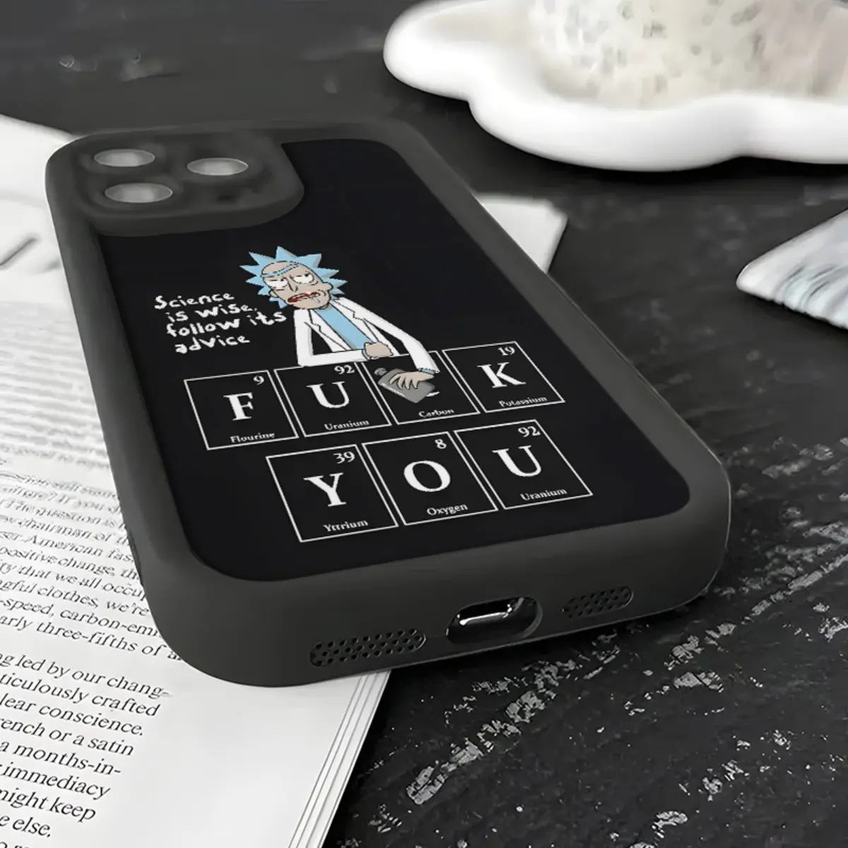 Rick And Morty Unshackled Rick Phone Case by Warner Bros, Officially  Licensed for Iphone Models 16/15/14/13/12/11/Pro/Max/Xs/Xr/8/7. Features  Shockproof Soft TPU, Anti-Slip Design, Camera Protection, And  Anti-Authority Artwork. - TikTok Shop