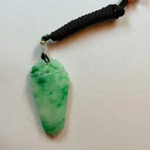 Emerald Crest Guardian Jade Pendant