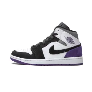 Air Jordan 1 Mid SE "Court Purple Suede" 852542 105