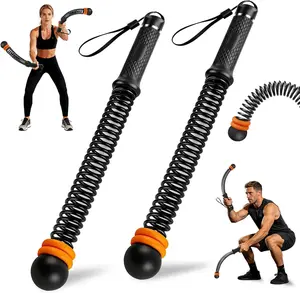 2026 New Upgrade Weighted Cordless Battle Ropes – Quiet Ropeless Training Rope Fitness Equipment for Home Gym, Portable Exercise Battle Rope for Women & Men, Indoor & Outdoor Workouts