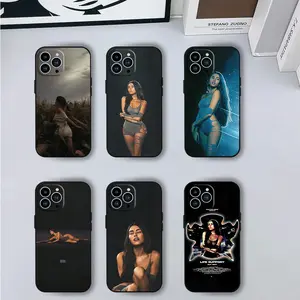 Singer Madison Beer Phone Case for iPhone 12 11 13 14 15 16 Max Pro Plus Black Soft Silicone Cover Premium Phone Case deals for you