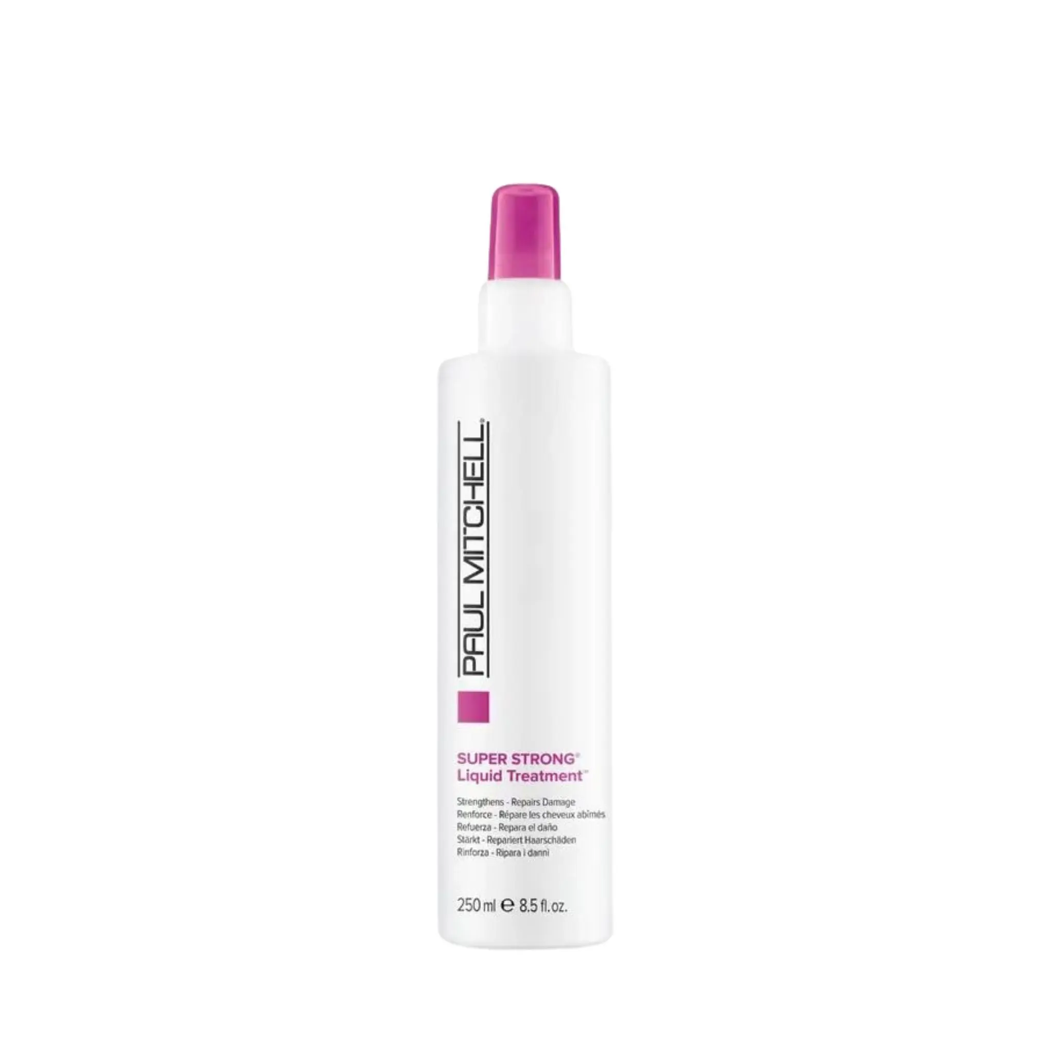Paul Mitchell Super Strong Liquid Haircare Treatment - 250ml Nourishing Daily Solution for Damaged Hair, Split Ends, Youth-Focused, Makes Hair Stronger (Up to 60%), Vegan, Paraben-Free, Make Hair Stronger