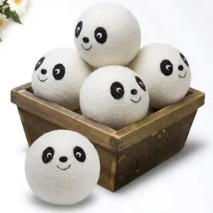 Reusable Dryer Balls for Soft, Static-Free Laundry | Eco-Friendly, Fast Drying, Natural Wool Dryer Balls | Reduce Wrinkles, Save Energy, Replace Dryer Sheets & Softeners | For All Dryers, Durable & Efficient, Home Goods