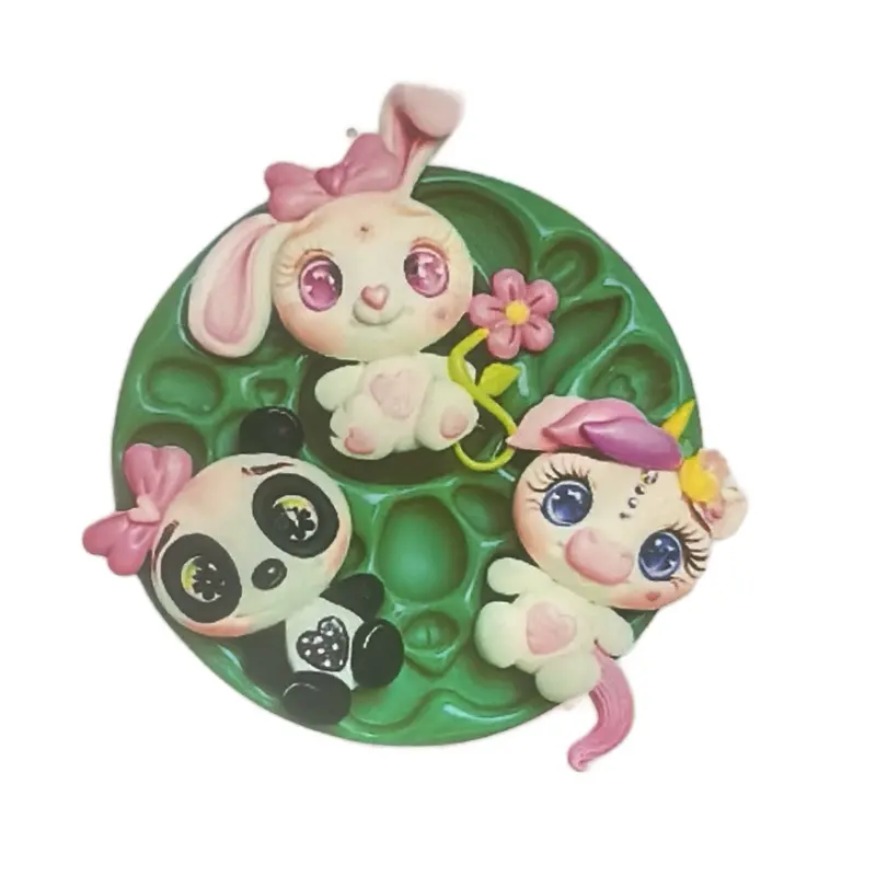 Silicon Mold for Clay or Resin - Perfect for Making Unique and Durable Decorative Items