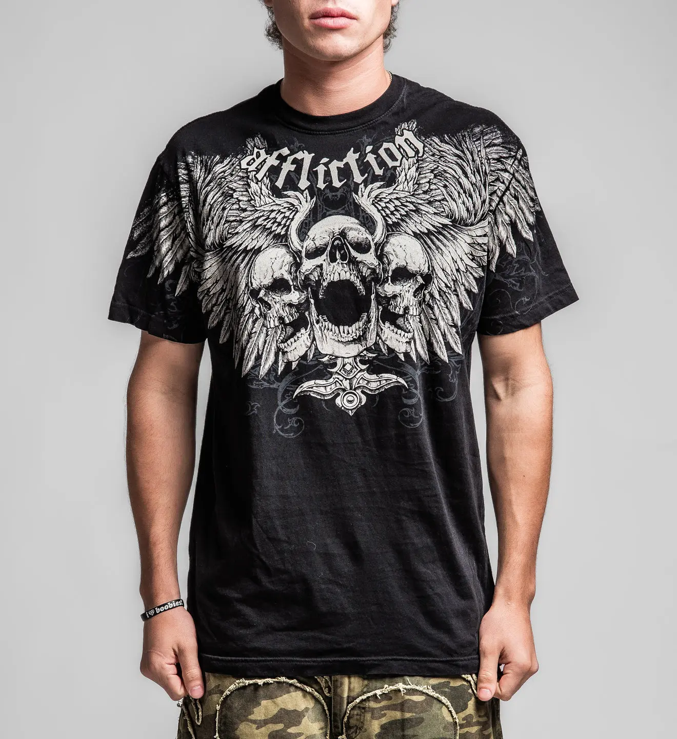 Affliction Men's T-shirt Desperation Affliction Men's T-shirt Desperation