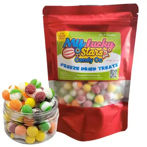 Freeze Dried Candy, Sour Crunch Flavor, 6oz (Pack Of 1)