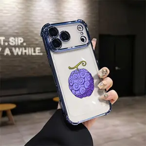Purple Swirl Magic Fruit iPhone Case Cover For Fans For Iphone 17 Pro Max IPhone 11 12 13 14 15 16 Pro Max Plus Shockproof Soft Silicone Smartphone Protective Case Cellphone Shell,Q250 Aesthetic Protection