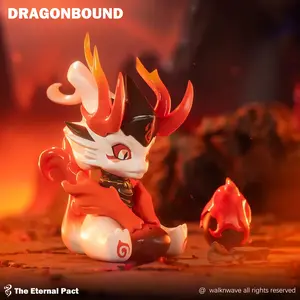 【Dragon Bound】The Eternal Pact Series Blind box- Collectible Toys Desktop Display Case Home Decoration Ideal，Birthday Gift,3.15 inch mystery box